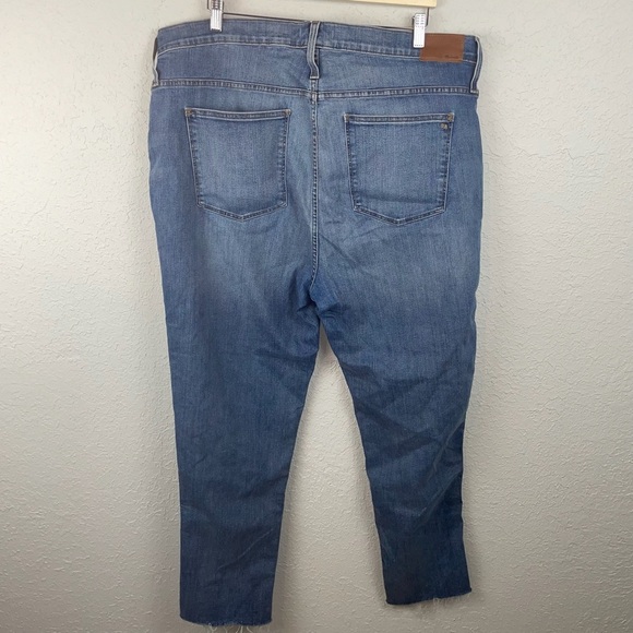 Madewell Jeans Tall Stovepipe Medium Wash - Picture 2 of 10